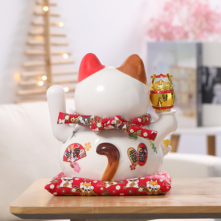 Mèo Tay Vẫy Phú Quý Viên Mãn-25cm