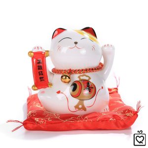 Mèo thần tài Khai Vận Đón Lộc - 11cm
