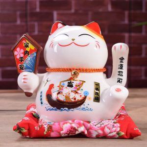 Mèo vẫy tay Khai Vận Đại Cát - 15cm