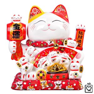 Mèo vẫy tay Lộc Phát Quanh Năm - 28cm