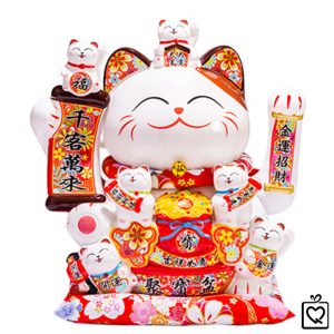 Mèo vẫy tay Phát Tài Phát Lộc Phát Bình An 
