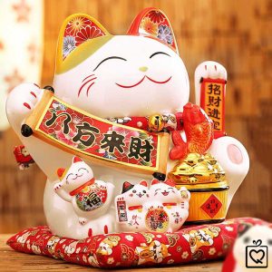 Mèo vẫy tay Phú Quý Vô Biên - 28cm