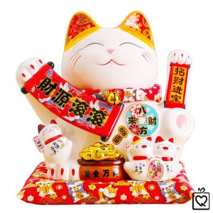 Mèo vẫy tay Tiền Vào Cuồn Cuộn - 28cm