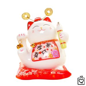 Mèo thần tài Công Danh Tấn Tới - 15cm