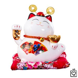 Mèo thần tài Đại Phát Đại Lộc - 15cm