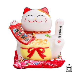 Mèo vẫy tay Chiêu Phúc Chiêu Tài - 15cm