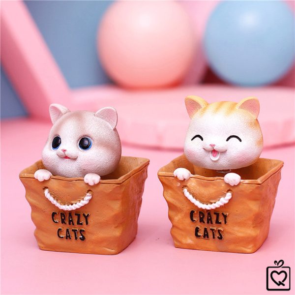 Mô hình mèo con lắc lư Crazy Cat