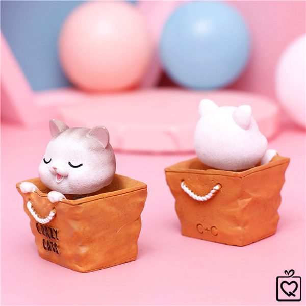 Mô hình mèo con lắc lư Crazy Cat