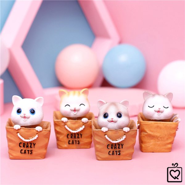 Mô hình mèo con lắc lư Crazy Cat