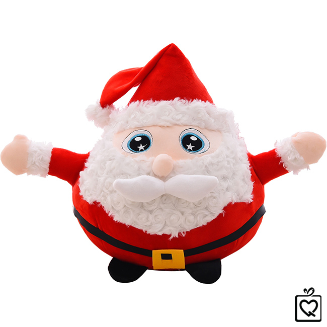 Ông già noel bông mắt to giáng sinh