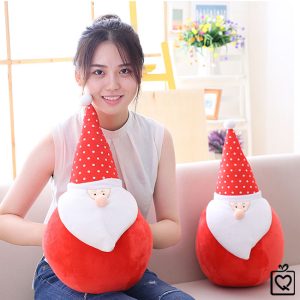 Ông già noel bông giáng sinh thân tròn