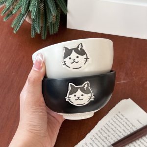 Bát nhỏ mèo con phong cách Nhật