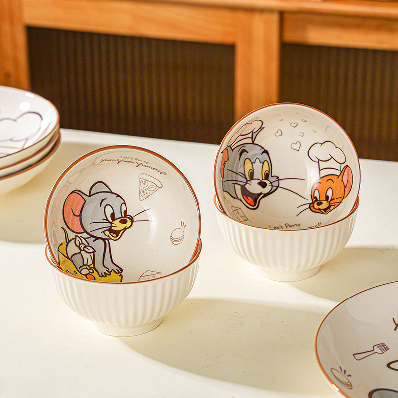 Set 4 bát ăn Tom&Jerry BD175
