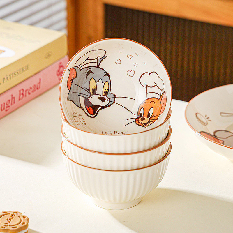 Set 4 bát ăn Tom&Jerry BD175