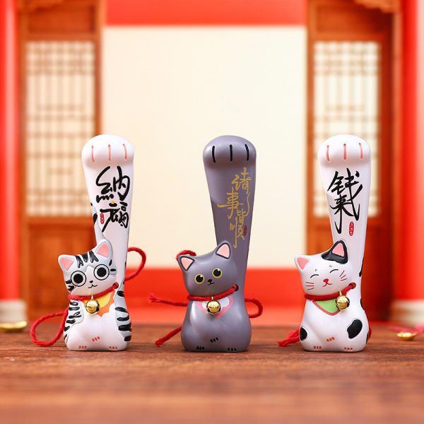 Blind box mèo thần tài đá quý BL181
