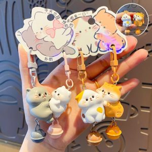 Bộ đôi móc khoá Mèo con đáng yêu BL188