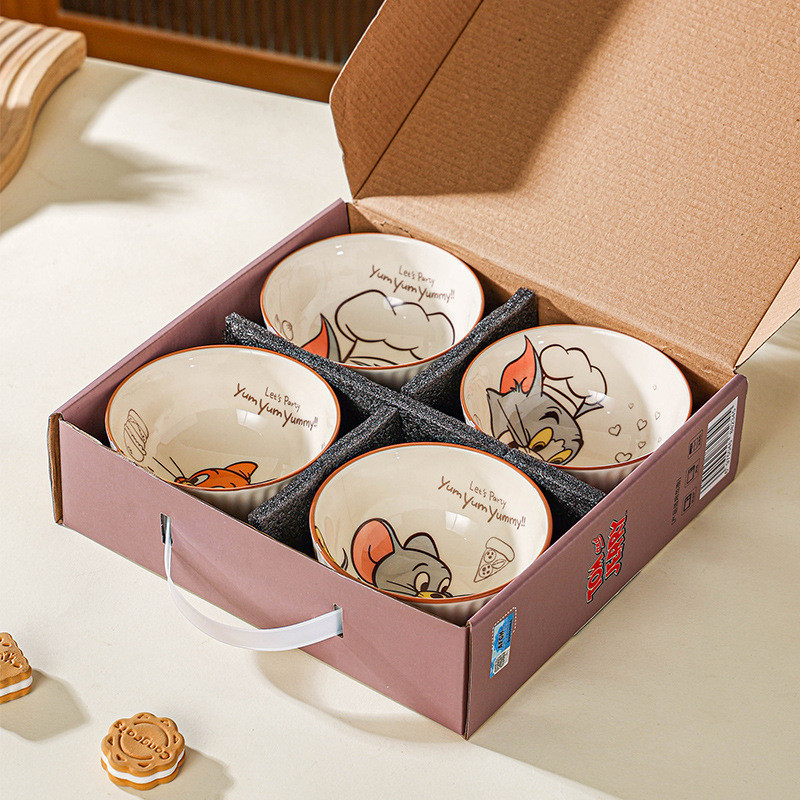 Set 4 bát ăn Tom&Jerry BD175