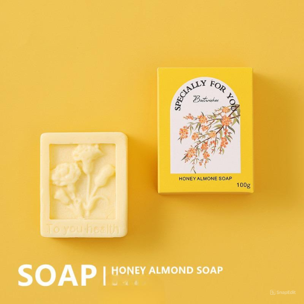 Xà bông mật ong hạnh nhân tự nhiên 100G