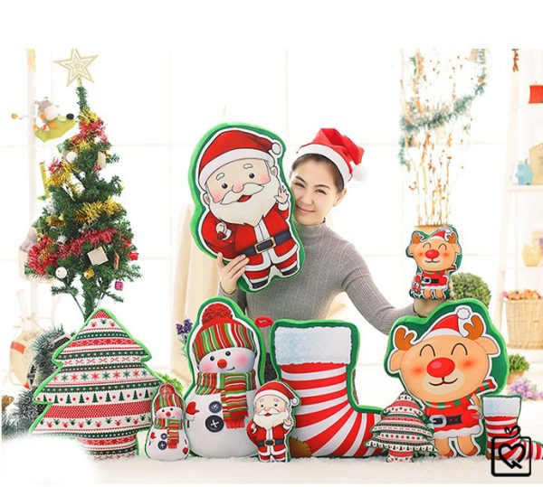 Gối ôm Giáng Sinh 40cm - Quà tặng giáng sinh ý nghĩa