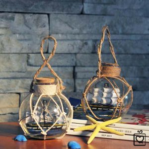 Thuyền hải tặc trong chai dây treo