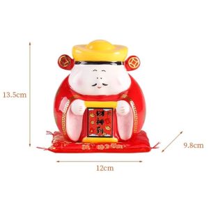 Tượng Thần Tài Phú Quý 12cm